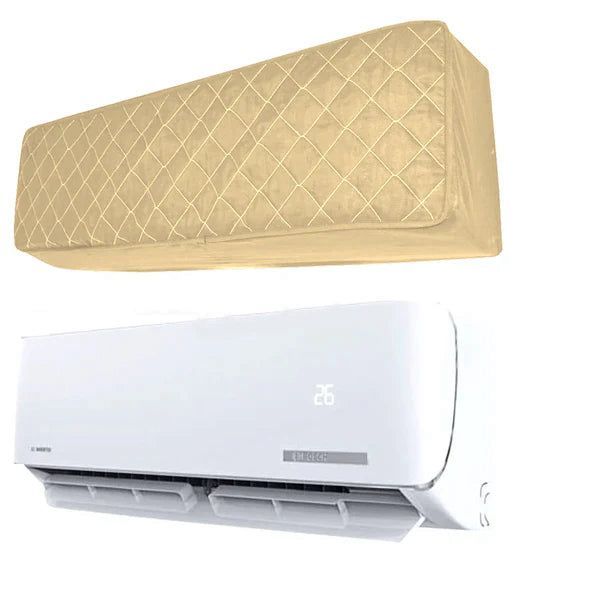 Premium Quilted AC Cover - Indoor + Outdoor Unit Protection - Random Design - 1 Ton