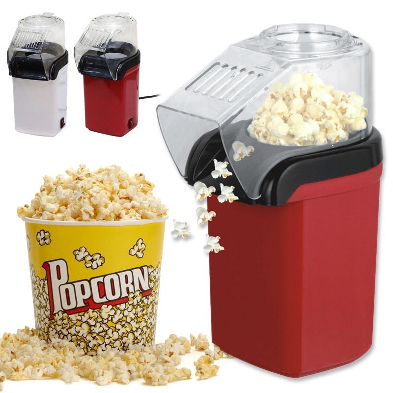 Popcorn Maker | Oil Free Popcorn Maker | Hot Air Popping | Popcorn Maker for Kids | Portable Popcorn Maker